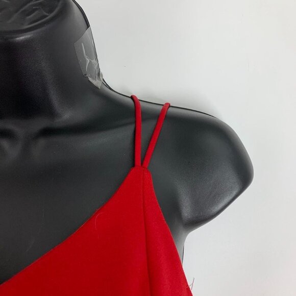 Hello Molly Women's Taking It Back Side Slit One Shoulder Dress Size S - Picture 5 of 13